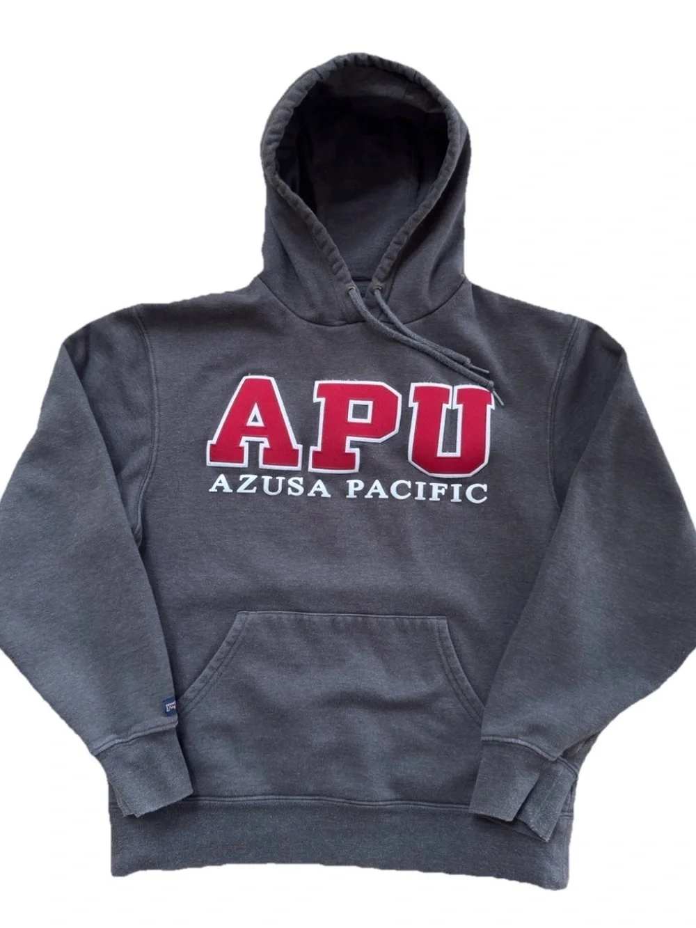 Vintage 90s JanSport Azusa Pacific University Pullover Sweatshirt APU Hoodie S
